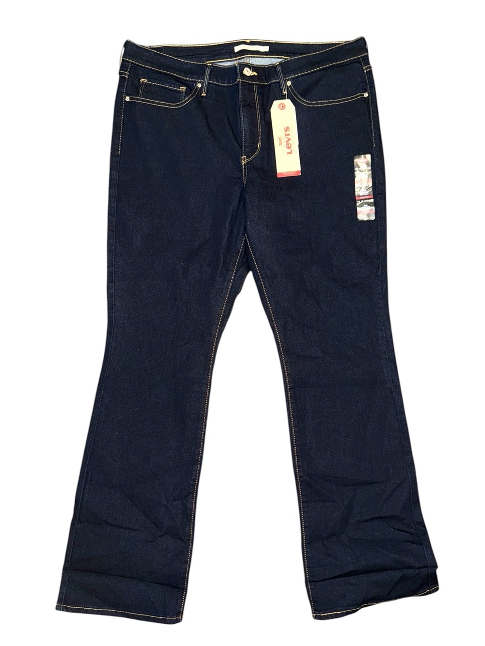 Levi's Women's 315 Shaping Bootcut, Tummy Slimming Jeans, Dark wash, stretch